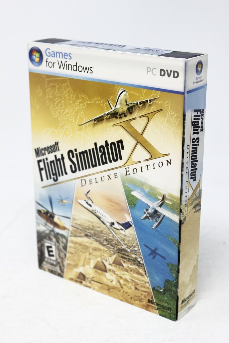  Flight Simulator X - Gold Edition (PC) : Flight Simulator X:  Video Games