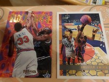 1997-98  & 1995 Topps & Skybox Patrick Ewing Cards #32 & 9 of 25