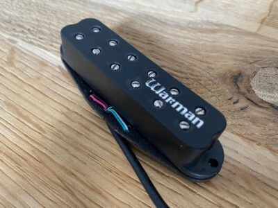Warman Mahlstrom Brücke Position Single Coil Größe Gitarre Humbucker Tonabnehmer, schwarz