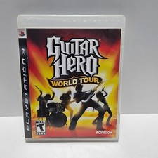 Guitar Hero: World Tour Sony PlayStation 3 PS3 Not For Resale CIB ~ Mint Disc!!!
