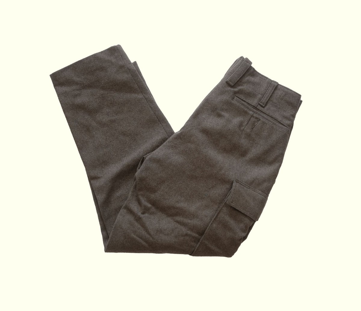 GERMAN MARQUARDT SCHULZ WWII ARMY WOOL CARGO TRUE VTG 50s 60s