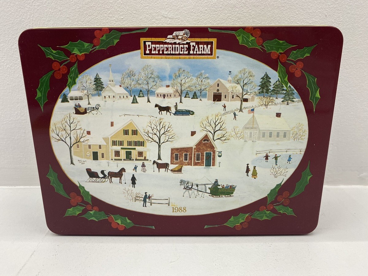 1988 Pepperidge Farm Christmas Collectible Tin | eBay