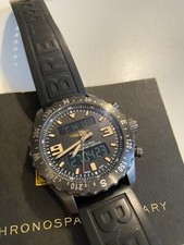 Breitling Professional Men's Black Watch - M78366 Chronospace Military GMT 2