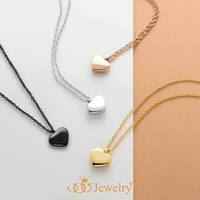 Collana con ciondolo con cornice per medaglione con foto a forma