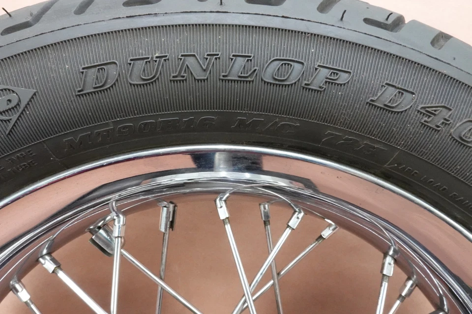 Harley-Davidson Fat Boy Fat Boy 2000-2006 llanta delantera Dunlop MT90B16 Foto 4 de 4