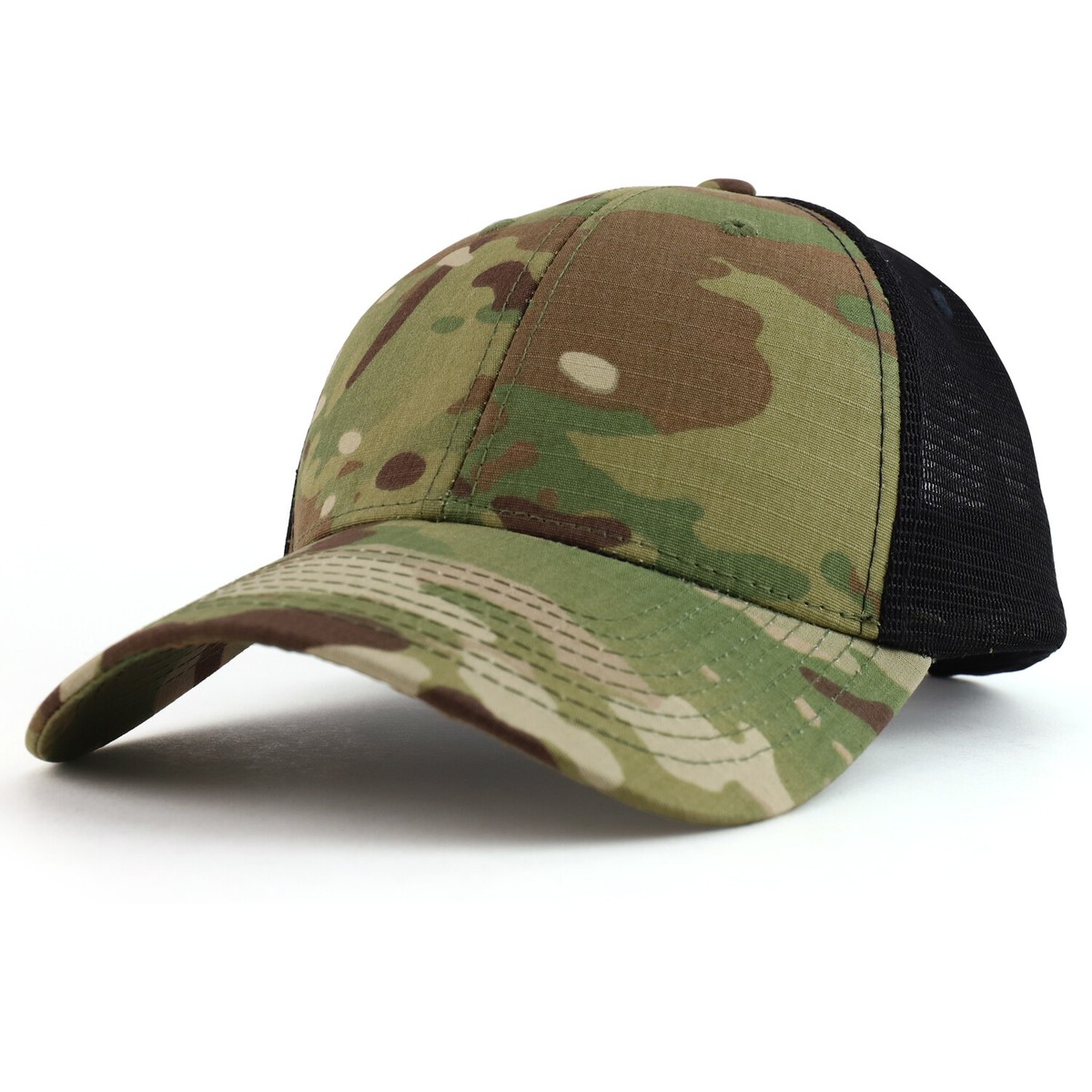 【Hellyeah 】MAHF RIP STOP Structured Ripstop Tear Resistant Authentic Multicam Mesh Back Cap