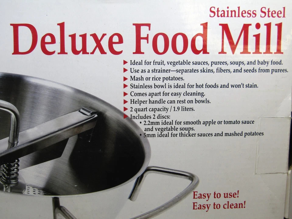 Norpro 595, Deluxe Stainless Steel 2 Quart Food Mill. NIB. - Image 4 of 4