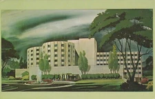Loma Linda CA Medical Center Artist Rendering Proposed Aerial postcard H163