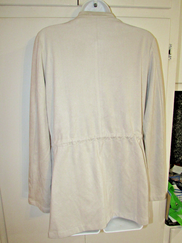 Thread & Supply giacca/cardigan donna panna scamosciato taglia M beige medio tortora - Foto 5 di 14
