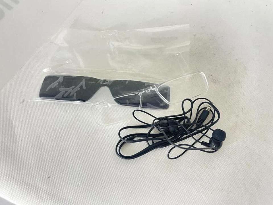 Epson Moverio BT-200AV Smart Glasses with Case, Remote, and Accessories F/S - Image 3 of 4