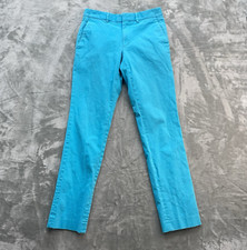 Versace H&M Pants men's size 30Rx30 Blue Designer chino Dress collab premium