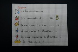 50 Biglietti Lettere Per Nascita Bambina Ebay