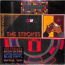 The Strokes / ROOM ON FIRE-COLORED VINYL-TRANSPARENT BLUE (LP) / Sony Music Cat