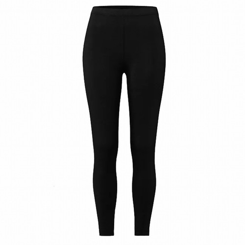 AJC Pack of 2 Leggings in Stripe Antracite & Plain Black Size 12 - Picture 5 of 6