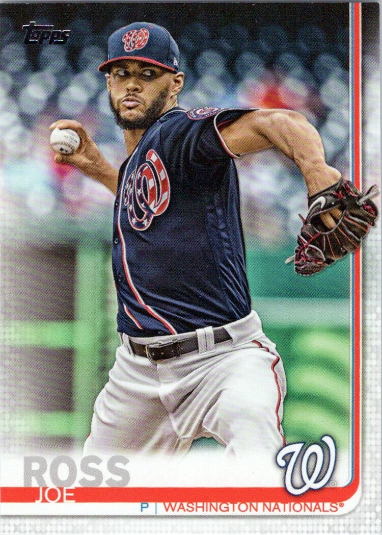 2019 Topps #489 Joe Ross Washington Nationals