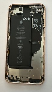 Original Apple iPhone 8 Gehäuse Rahmen Glasbruch Für Refurbisch Gold