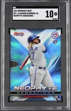 Vladimir Guerrero Jr. 2019 ROOKIE Bowman's Best Neophyte Sensations #NS1 GRADED 