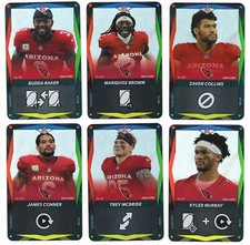 Arizona Cardinals 2024 UNO Elite NFL MASTER Team Set (66) w/ALL SSP 42 Foil Rare