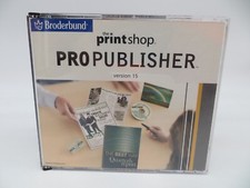 The Printshop Pro Publisher Version 15 2002, Broderbund Computer CD-ROM