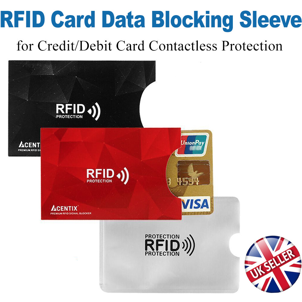 rfid credit card sleeve reviews Amazon.com: Aigee 28 RFID Blocking Sleeves (24 Credit Card Protector  Holders in 12 colors & 4 Passport Protectors), Identity Theft Protection  Secure Sleeve for Credit Cards, Debit Card, 2pcs Clear Plastic Sleeve : main image 1