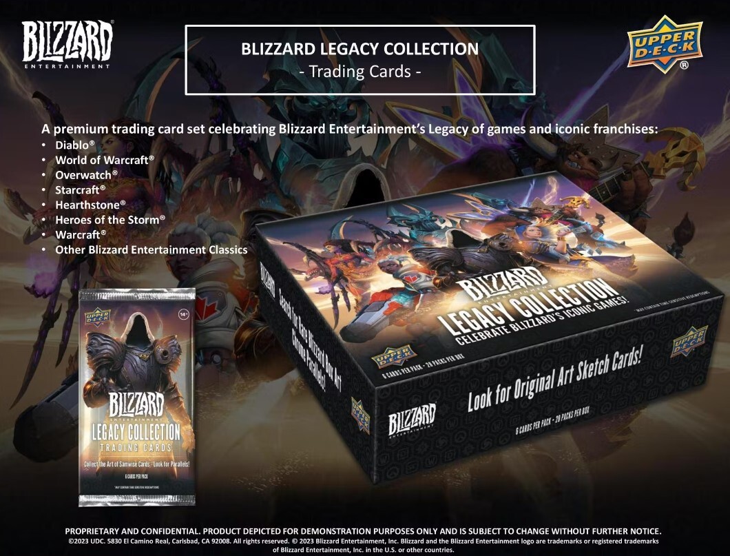 BLIZZARD 4枚セット　HDCDリマスタリング盤 Blizzard Entertainment Blizzard Legacy Trading Card BLASTER Box [7