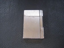 S.T Dupont Feuerzeug Lighter Silber Line 2 Gatsby  Brennt Garantie