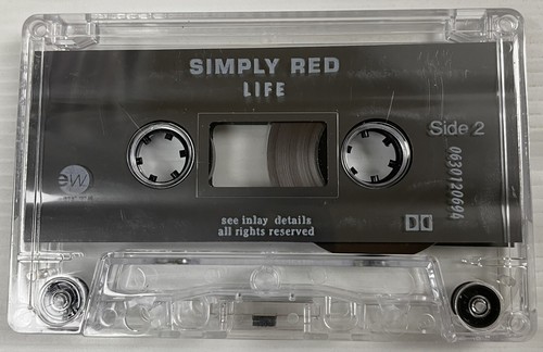 Simply Red Life Music Cassette Tape 0630120694 East West Records 1995 Original - Picture 14 of 24