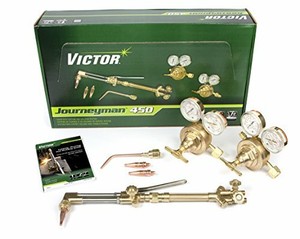Victor Journeyman 450 Torch Kit Set With Regulators CA2460 315FC SR450