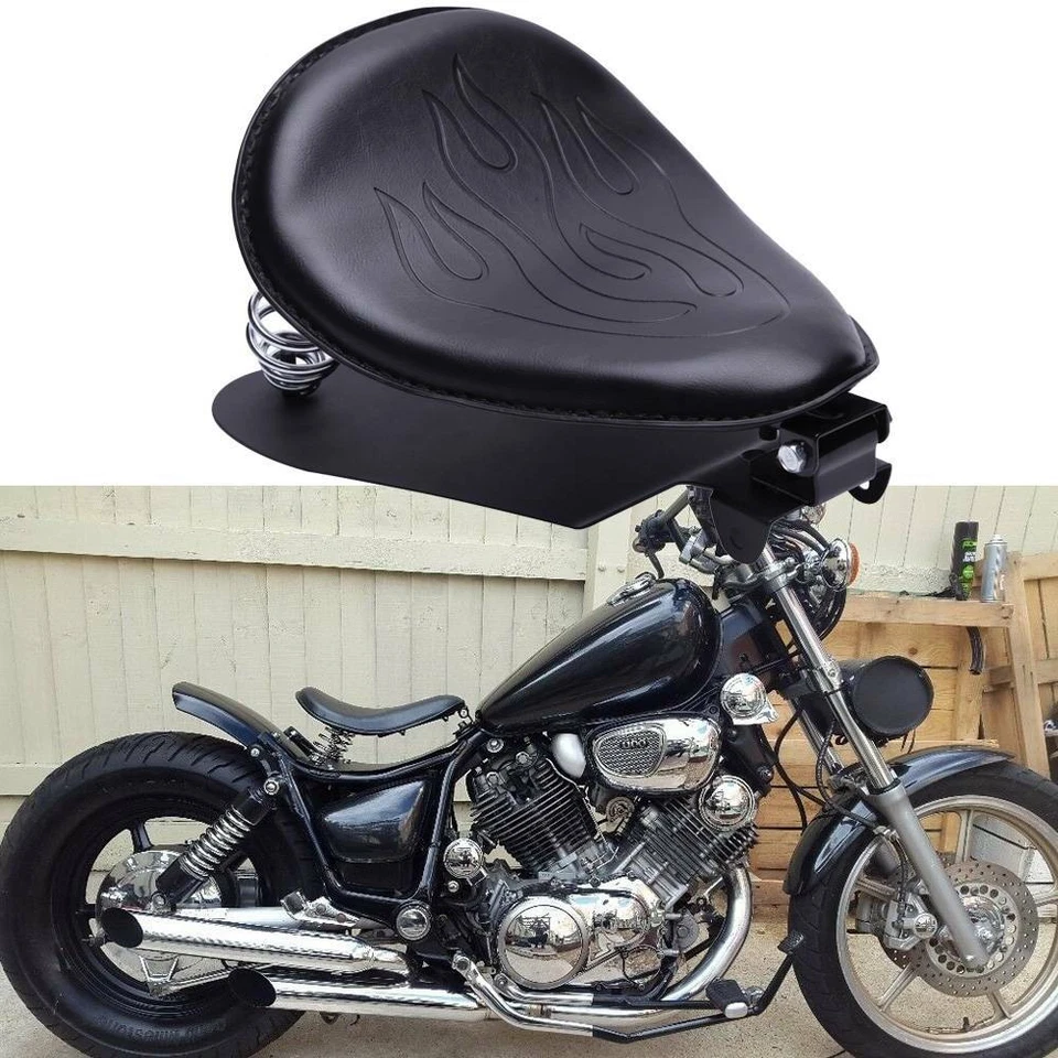 Asiento individual de resorte personalizado para Honda Rebel 250 300 500 CMX250C Bobber motocicleta EE. UU. Foto 2 de 4