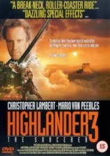 Highlander 3 - The Sorcerer DVD (2001) Christopher Lambert, Morahan (DIR) cert