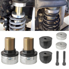 Front Adjustable Coil Spacer Kit For 84-01 Jeep Cherokee Xj Comanche Mj Pair Front Adjustable Coil Spacer Kit For 84-01 Jeep Cherokee Xj Comanche Mj Pair