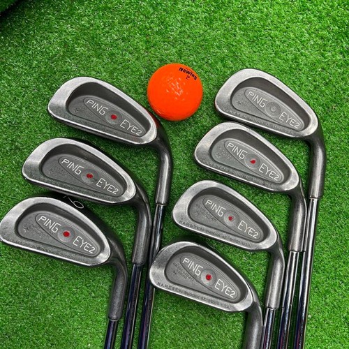 Ping EYE2 + 7pcs 3-9 Iron set KARSTEN Steel Flex Stiff - Picture 2 of 12