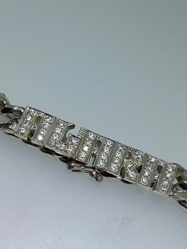 Brazalete "Alara" de plata de ley 925 y circonitas cúbicas - Imagen 4 de 8