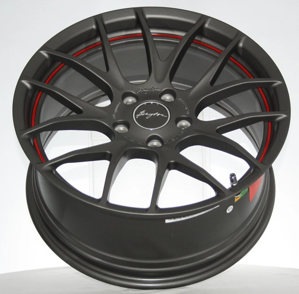Mini Allwetter Breyton Race GTS-R 7jx17 5X112 mattgun redlip F54 F55 F56 Kleber - Bild 3 von 4