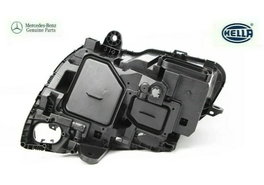 Mercedes W205 C180 C200 C250 C300 Right Headlight Housing 2014–2018 OEM NEW - Bild 3 von 4