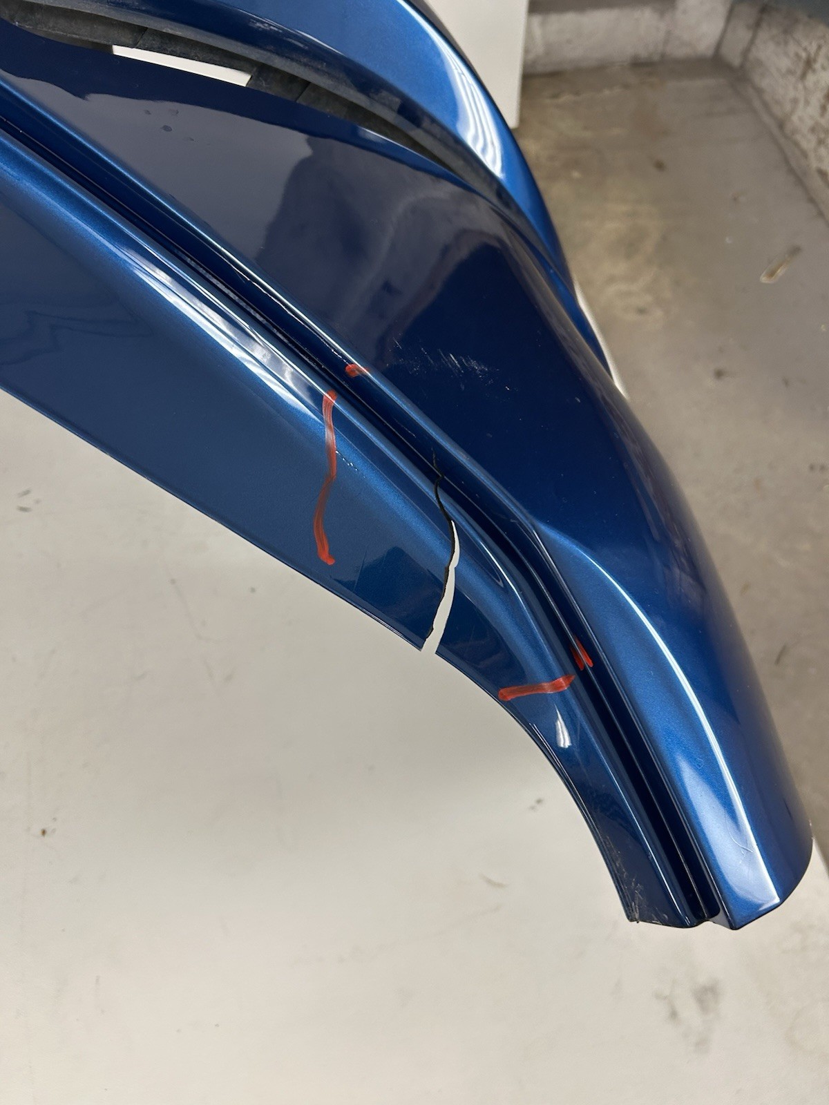 2015-2018 FERRARI CALIFORNIA T REAR BUMPER COVER OEM DAMAGED