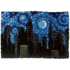 Herrschners City Lights Latch Hook Kit