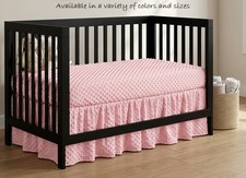 Crib Sheet Solid Crib Sheet Minky Soft Textured
