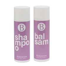 Bergmann Kunsthaar Pflegeset Shampoo 200 ml + Balsam 200 ml ** Angebotspreis **