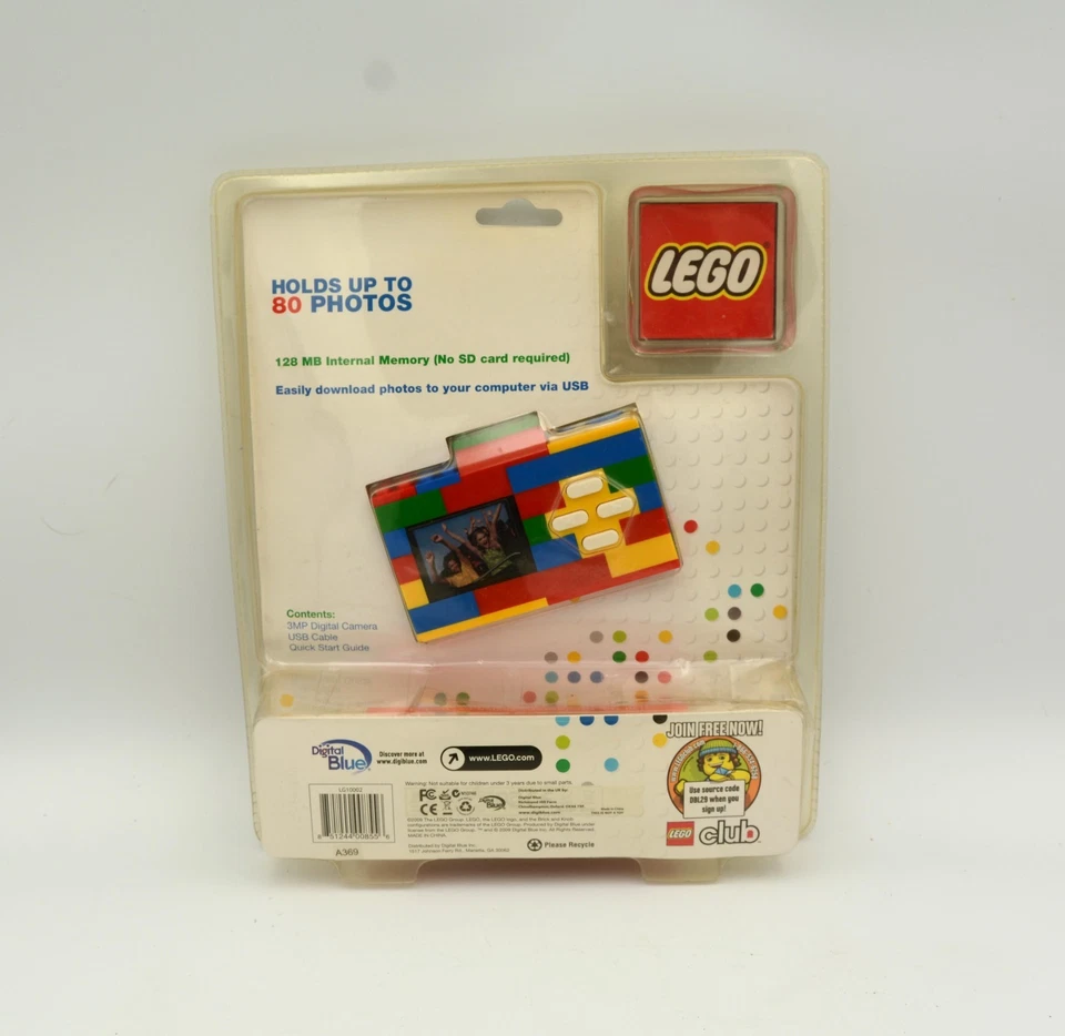 Rare LEGO 2009 Digital Camera 3MP 80 Shots Age 7+ NEW SEALED - Image 4 of 4