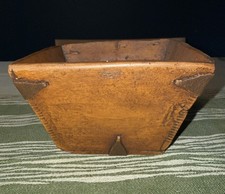 Ancien seau à riz dou bois