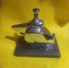 1934 Ronson Art Metal Works Art Deco Pelican Table Lighter As Found In Local... — photo 3