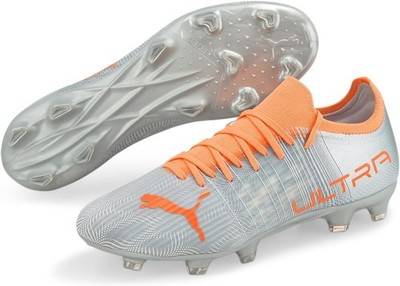 PUMA Herren Ultra 3.4 FG/AG Fussballschuhe Silber EU 44.5 / UK 10