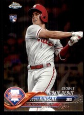 Scott Kingery 2018 Topps Chrome Update #HMT30 Phillies MLB READ FREE SHIPPING