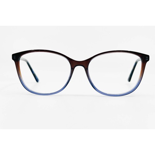 Via Spiga Eyeglasses Women Blue Brown Salvatora 580 Cat Eye Frames 52-16-135