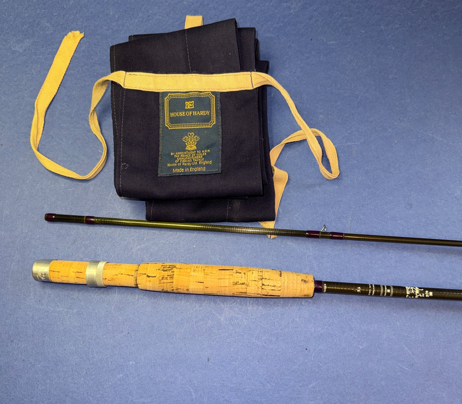 Vintage Hardy Favourite Graphite Fly Rod  9'3" 2pcs #4/5 with original bag