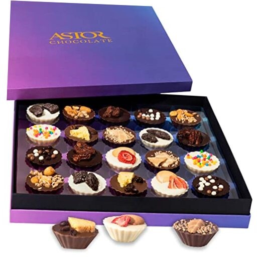 Belgian Truffles Dessert Party Gift Box, Prime Christmas Set Gourmet Food