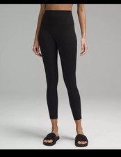 Lululemon Size 4 Black Align  High-Rise Pant 25", NWT , 98