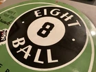VINTAGE RARE 1950’s 8 BALL SODA PORCELAIN SIGN! 30 INCH. MUST SEE!