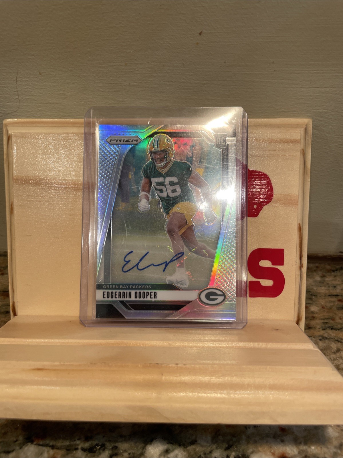 2024 Panini Prizm - Rookies Edgerrin Cooper #331 Silver Prizm Autographs (AU, RC